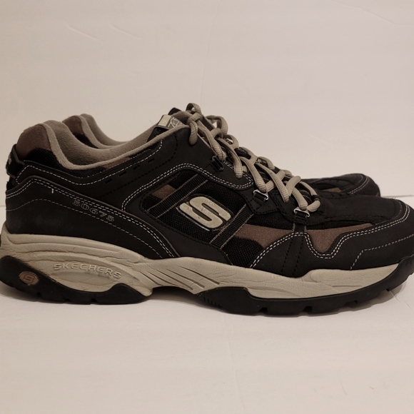 Skechers Other - Skechers Men's 50675 Brick/Brown Leather Outdoors Sz 13